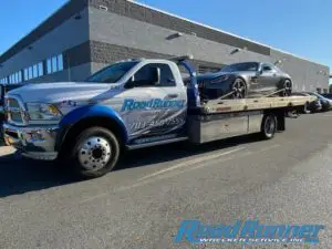 Tow Truck Company Tows Low Mercedes