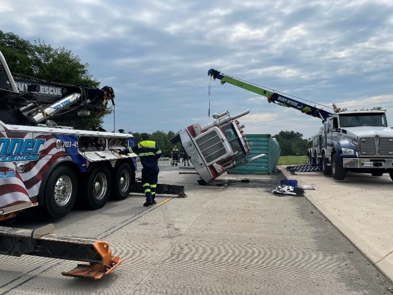 Harry Byrd Highway recovery